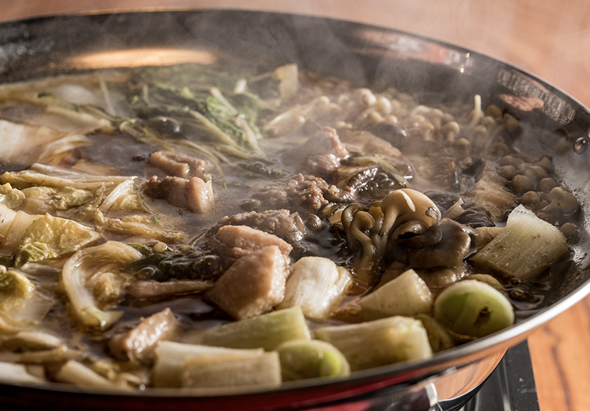 ジビエ料理、鴨鍋